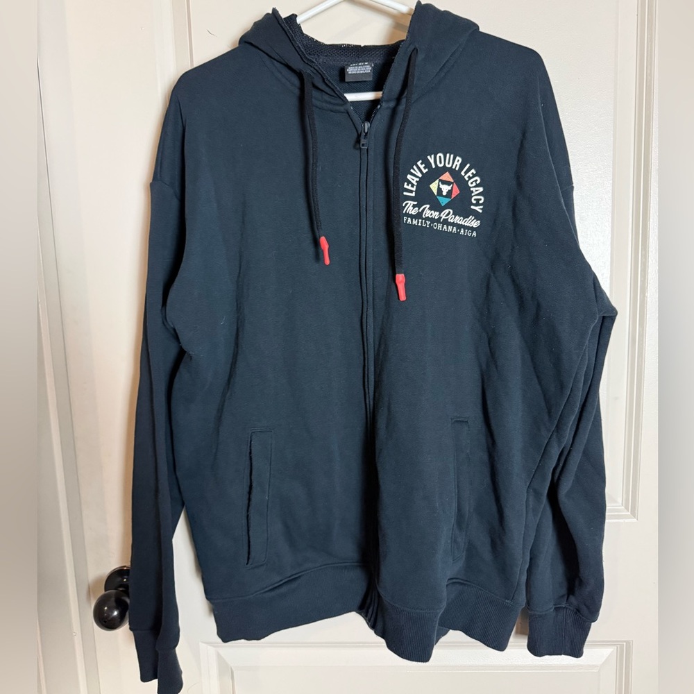 Project Rock Under Armour Terry Full Zip Hoodie